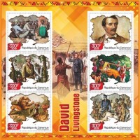 Stamps David Livingstone Set 10 sheets