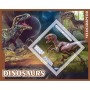 Stamps Fauna Dinosaurs Set 8 sheets