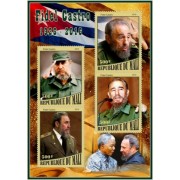 Stamps Fidel Castro Set 8 sheets