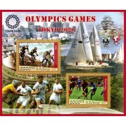 Stamps Summer Olympics 2020 in Tokyo Field hockey