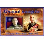 Stamps Great people Charles de Gaulle, Franklin Roosevelt, Boleslav Bierut, Winston Churchill