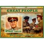 Stamps Great people Joseph Stalin, George Zhukov, Bernard Montgomery, Winston Churchill