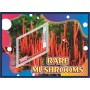 Stamps Rare Mushrooms Set 8 sheets