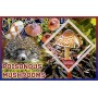 Stamps Mushrooms Poisonous Set 8 sheets