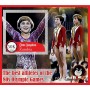 Stamps Olympic Games in Moscow 1980 Champions Set 8 sheets