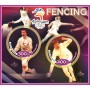 Stamps Olympic Games in Sydney 2000 Fencing Set 8 sheets