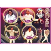 Stamps Olympic Games in Sydney 2000 Fencing Set 8 sheets