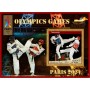 Stamps Olympic Games in Paris 2024 Basketball Fencing Wresting Set 8 sheets