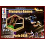 Stamps Olympic Games in Paris 2024 Taekwondo Basketball Gymnastics Set 8 sheets
