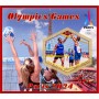 Stamps Olympic Games in Paris 2024 Cycling Volleyball Set 8 sheets