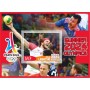 Stamps Olympic Games in Paris 2024 Baseball Tennis Basketball Set 8 sheets
