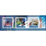 Stamps Olympic Games in Turin 2006 Hockey Snowboard Ski race Set 8 sheets