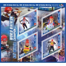Stamps Olympic Games in Turin Biathlon Set 8 sheets