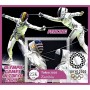 Stamps Summer Olympics in Tokyo 2020 Fencing Set 8 sheets