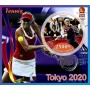 Stamps Summer Olympics in Tokyo 2020 Tennis Set 8 sheets