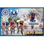 Stamps Summer Olympics in Tokyo 2020 Cycling Rudby Handball Set 8 sheets