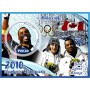 Stamps Olympic Games in Vancouver 2010 Champions Bobsleign Set 8 sheets