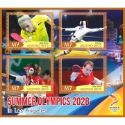 Stamps Summer Olympics 2028 in Los Angeles Shooting