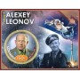 Stamps Russia Space Alexey Leonov Set 8 sheets