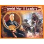 Stamps Leaders WW II Roosevelt Kaj-Sher De Gaulle 