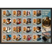 Stamps Christopher Columbus Set 1 sheets