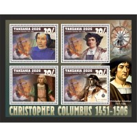 Stamps Christopher Columbus Set 8 sheets