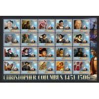 Stamps Christopher Columbus Set 1 sheets