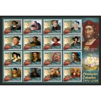 Stamps Christopher Columbus Set 1 sheets