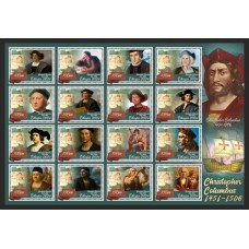 Stamps Christopher Columbus Set 1 sheets