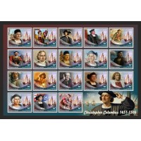 Stamps Christopher Columbus Set 1 sheets