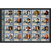 Stamps Christopher Columbus Set 1 sheets