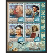 Stamps Christopher Columbus Set 8 sheets