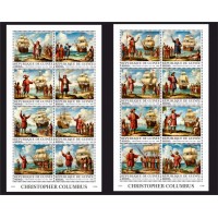 Stamps Christopher Columbus Set 8 sheets