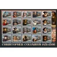 Stamps Christopher Columbus Set 1 sheets
