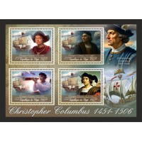 Stamps Christopher Columbus Set 8 sheets