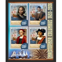 Stamps Christopher Columbus Set 8 sheets