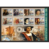 Stamps Christopher Columbus Set 1 sheets