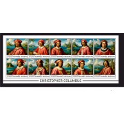 Stamps Christopher Columbus Set 1 sheet