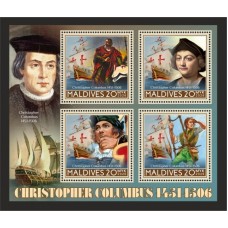 Stamps Christopher Columbus Set 8 sheets