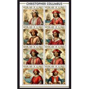 Stamps Christopher Columbus Set 1 sheet