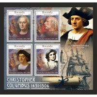 Stamps Christopher Columbus Set 8 sheets