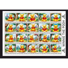 Stamps Cartoon Walt Disney Set 1 sheets