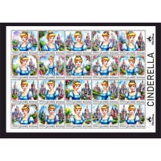 Stamps Cartoon Walt Disney Set 1 sheets