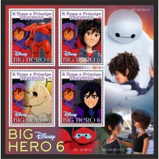 Stamps Cartoon Walt Disney Set 8 sheets