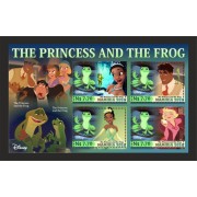 Stamps Cartoon Walt Disney Set 8 sheets