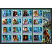 Stamps Cartoon Walt Disney Set 16 stamps