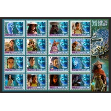 Stamps Cartoon Walt Disney Set 16 stamps