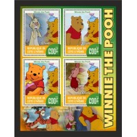 Stamps Cartoon Walt Disney Set 8 sheets