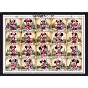 Stamps Cartoon Walt Disney Set 1 sheets