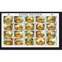 Stamps Cartoon Walt Disney Set 1 sheets Stamps Cartoon Walt Disney Set 1 sheets